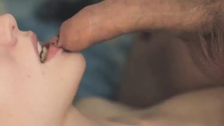 Big Uncut Cock Sucking  Foreskin Play and Blowjob  Passionate Dick Teasing