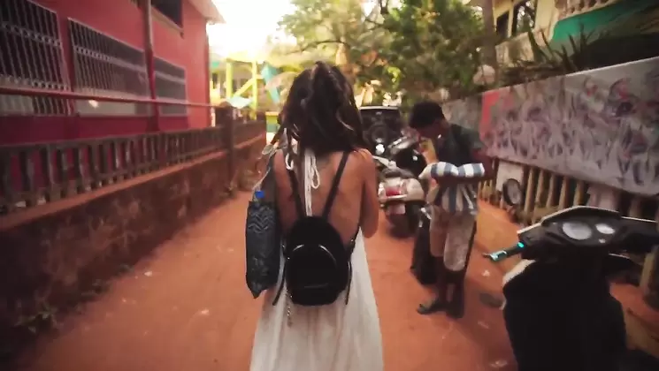 Serena L Arambol Nude Beach Goa India XXX   KTR