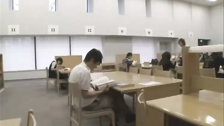 NHDTA-268 10 daughter-sensitive liquid overflowing love yarn about not publish voice catching in the library