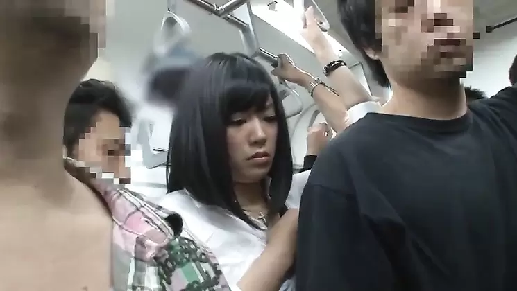 AP-051 Pants In Ejaculation Spree Groping The Girl Taking Not Hamstrung By An Overcrowded Train Of Tightly Packed
