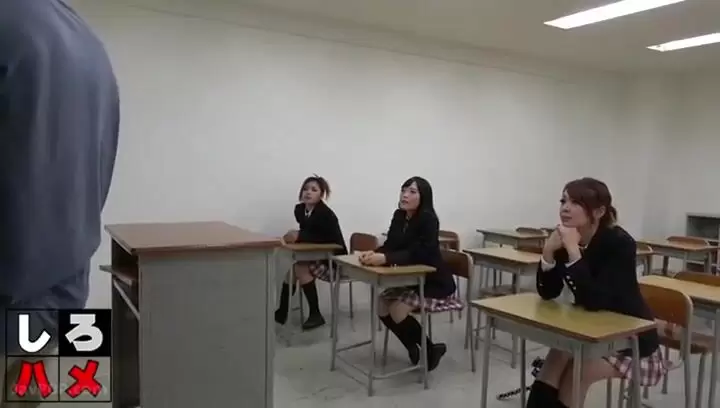 3 Japanese Schoolgirls vs BBC
