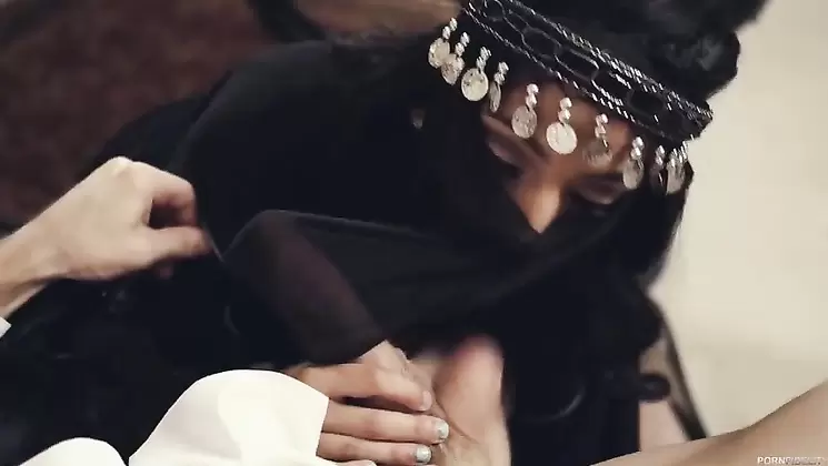 arab wife punished by horny husband