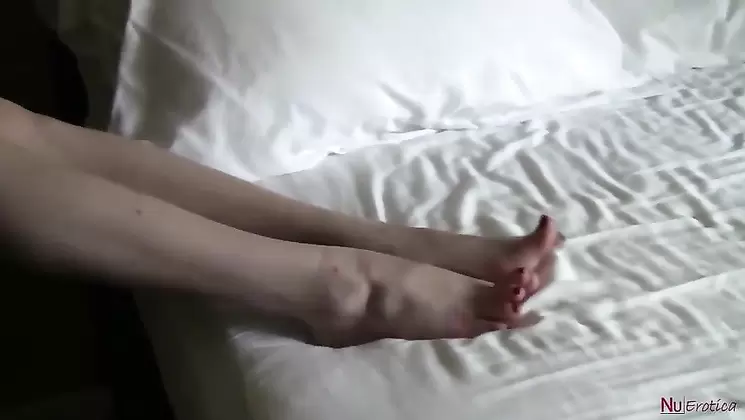 huge tits amateur luna stripping in her bedroom