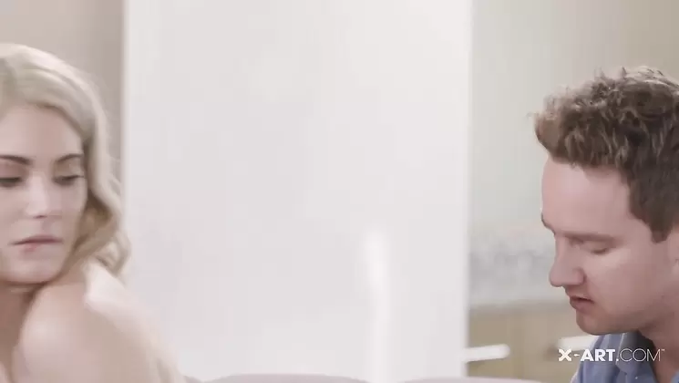 Nella Jones, Van Wylde - Tiny Blonde Hot Sex Romantic Evening - X-Art