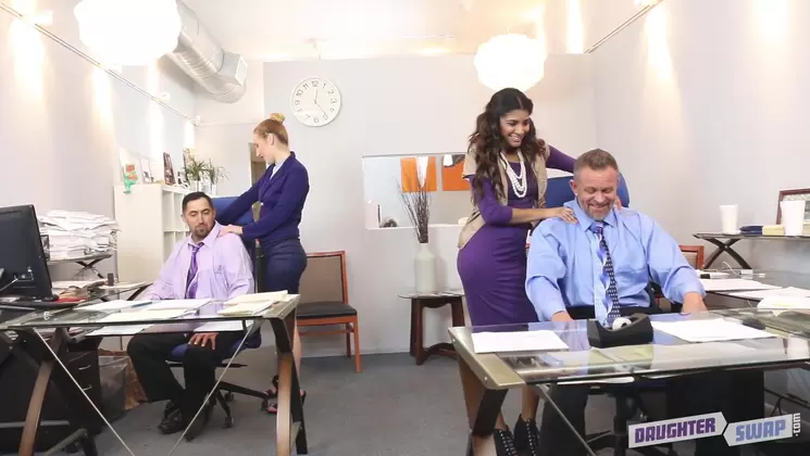 Bang your daughter at work day