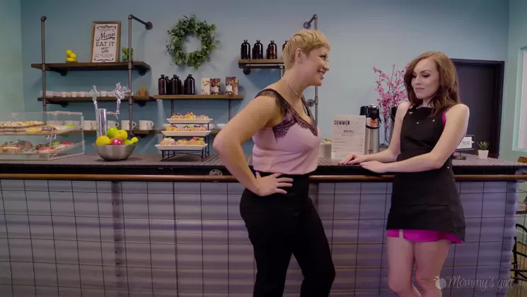 Servicing mom in public