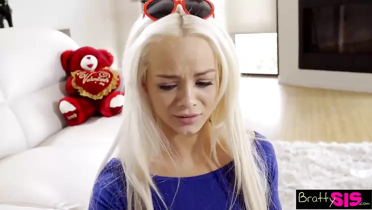 Little Step Sister Falls For Brothers Valentines Day Surprise