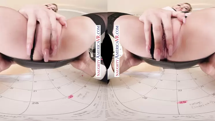 Sexy busty co-worker Kendra Sunderland trades with you an all-paid trip to Cabo in exchange for very hot sex in your office.