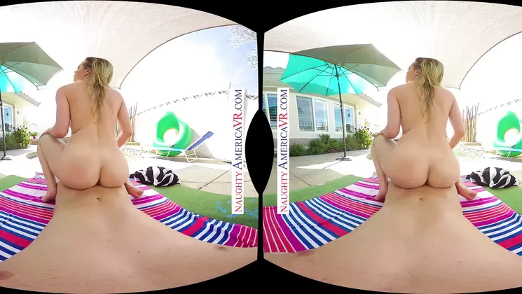 Your woman's slutty friend Aubrey Sinclair shows you how fantastic her juicy bubble butt looks both in and out of a thong