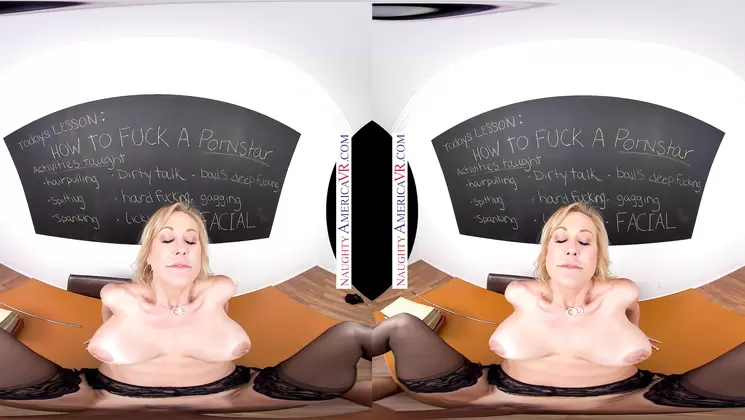 Naughty Professor Brandi Love teaches you the ins and outs to put you on top of your sex game