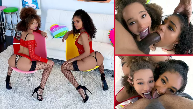 Double Down With Cecilia And Scarlit