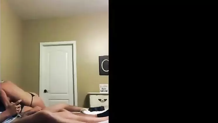 Gorgeous teen girl Allison is shared by two guys who fuck her every single hole