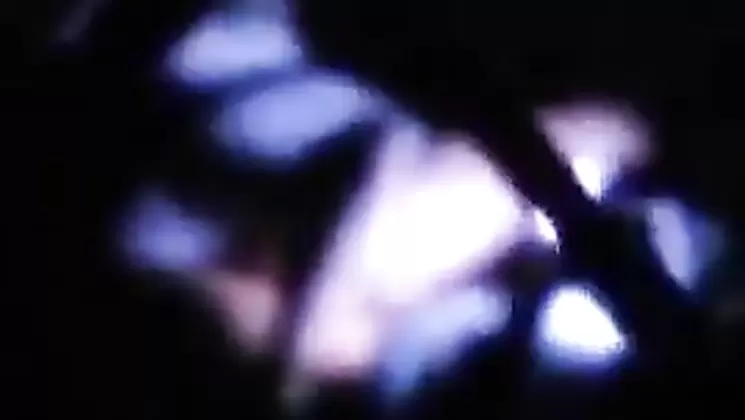 Fallera follando en la calle Valencia