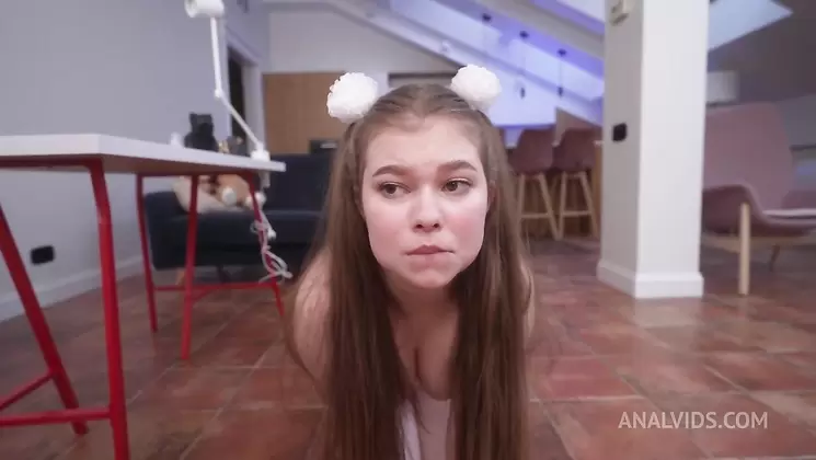 Meow Miu - Bad schoolgirl Meow Miu punished for bad behavior