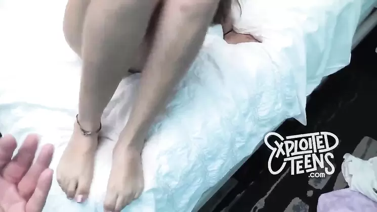 This petite Latina teen has it in all the right places