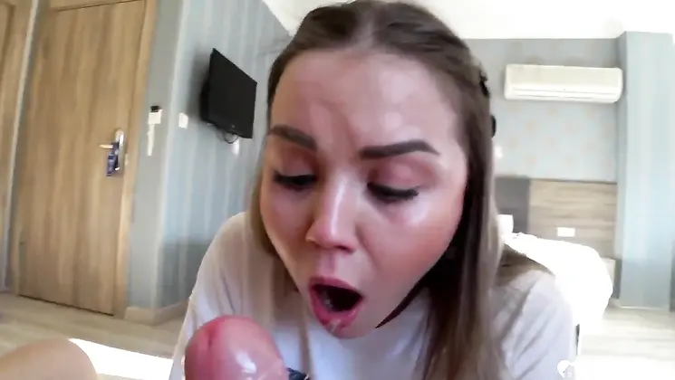 Picked up babe lets me cum inside