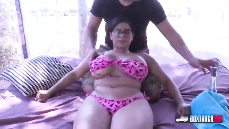 Huge tits Sheila Ortega one way mirror fuck at the public