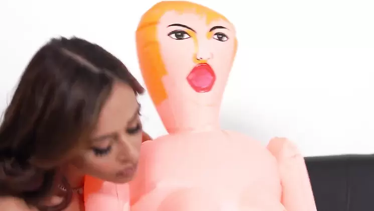 Armani Black can’t hide her surprise when she sees PornDude’s huge raging boner