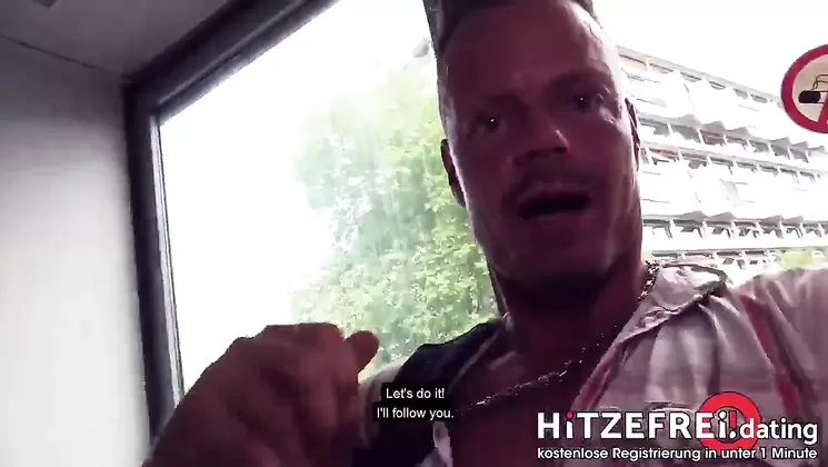 Hitzefrei - Cute student Gabi Gold picked up