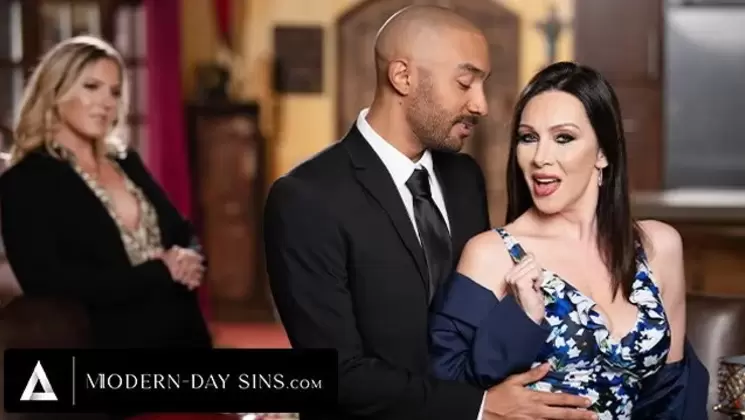 Oliver Davis Bangs His Boss' MILF Wife After She's Given Permisson To Cheat!