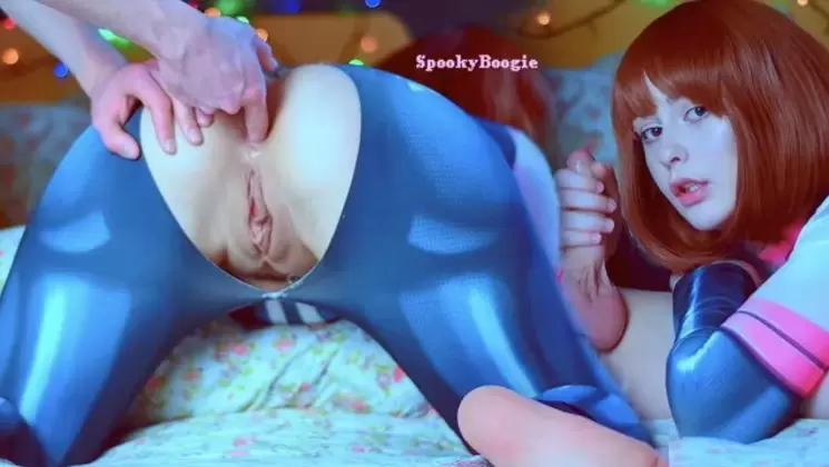 My Hero Academy: Ochako's Ass Was Stretched At The First Time Cosplay Teen ...