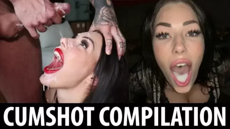 Good Sluts Don't Dodge The Cum SHAIDEN ROGUE FACIAL & CUMSHOT COMPILATION