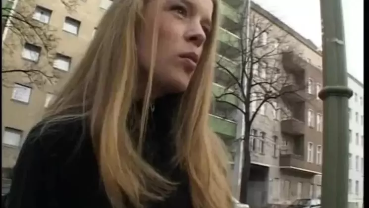 European amateur teen with big natural tits