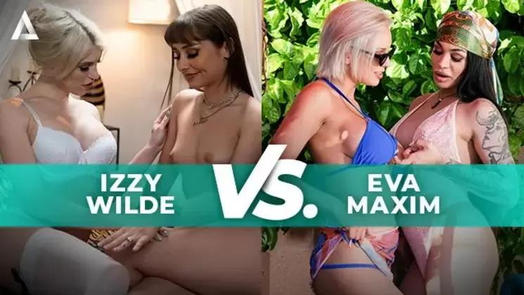 TRANS BABE BATTLE! Izzy Wilde VS Eva Maxim