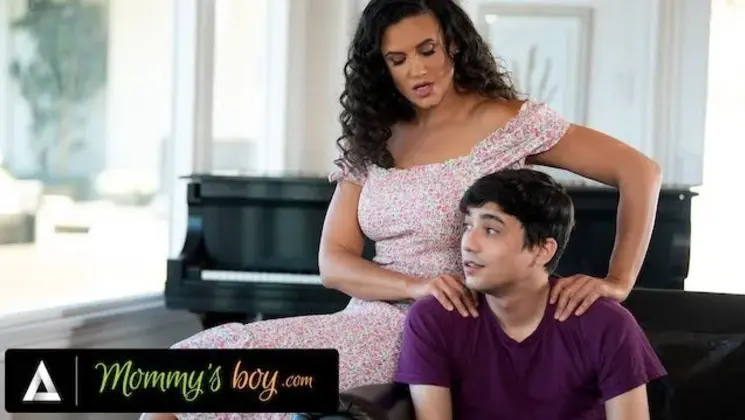 Horny Busty Milf Penny Barber Hard Rough Rides Stepson's Big Dick after Scold...