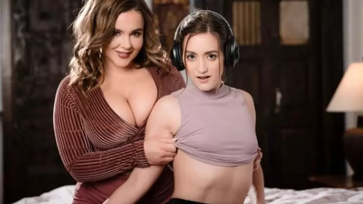 MommysGirl: Busty stepmom has secret desires! on PornVe