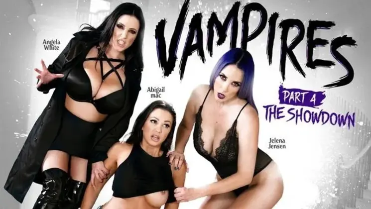 Vampire Angela White And Her Leader Hard Fuck Abigail Mac To Make Her Part ...