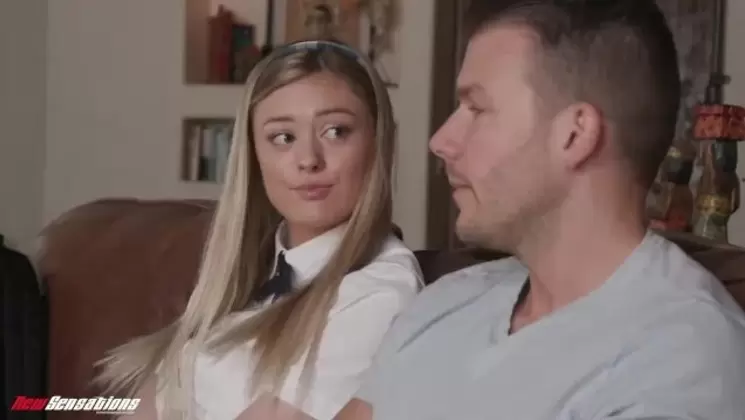 Schoolgirl Wants To Learn How To Suck & Fuck (Amber Moore)