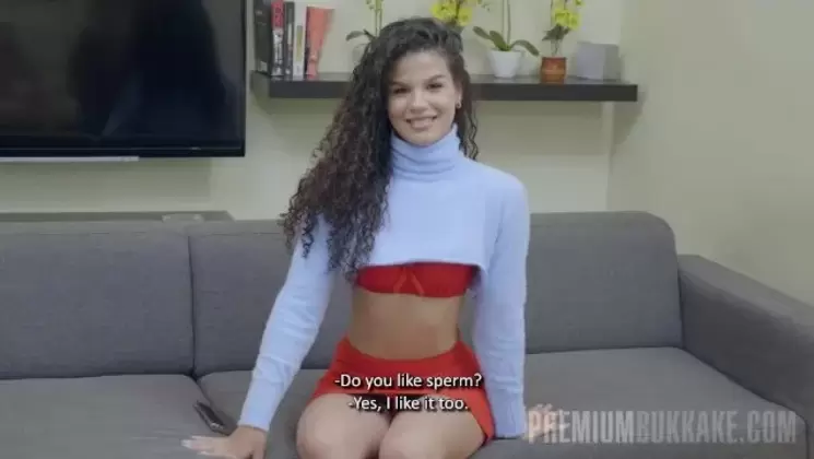 Safira swallows 103 huge mouthful cumshots