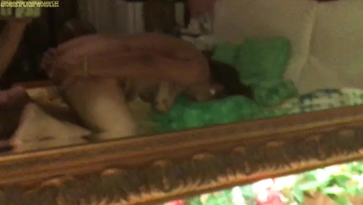 Asian GILF Spreading Pussy and Asshole