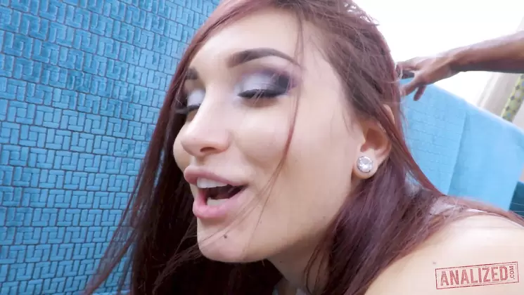 Big Black Dick penetrate Gabriella Paltrova Big Booty