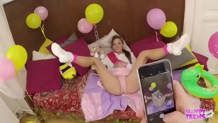 Amirah Adara Part 1 18th birthday party groped and stripped by TInder Intru...