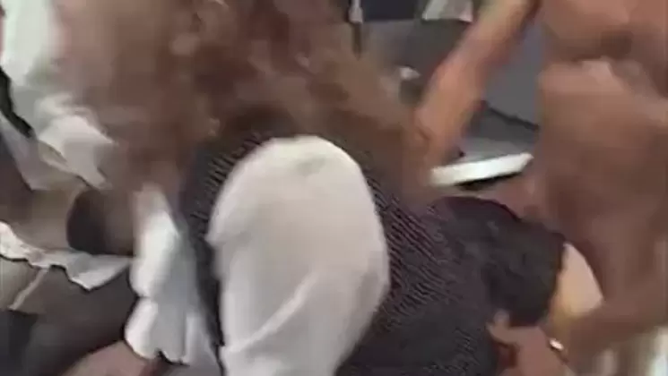 Classics, Hot Threesome in the Kitchen