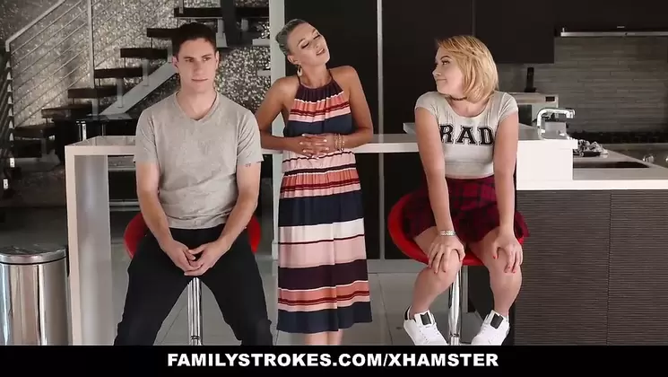 Familystrokes Scavenger Hunt with Sis Turns Sexual