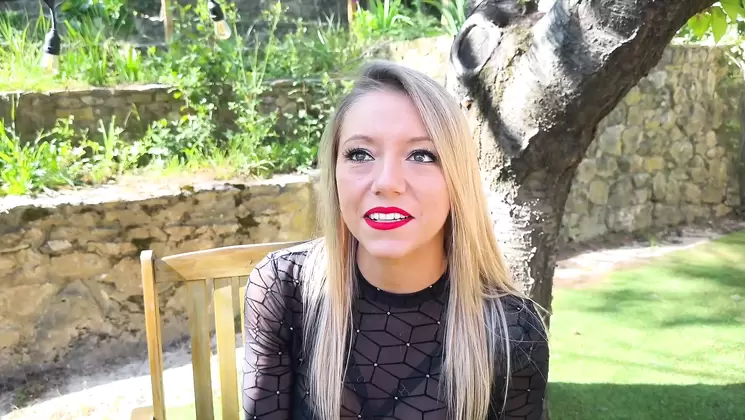 Beautiful Ashley Swallows Her Husband's Cock