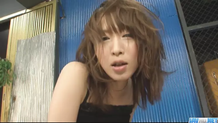 JAVHD - Petite Sayaka Tsuzi gets her hairy pussy toyed - video 1