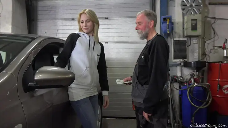 Frances takes advantage of old goes young guy to land plum job