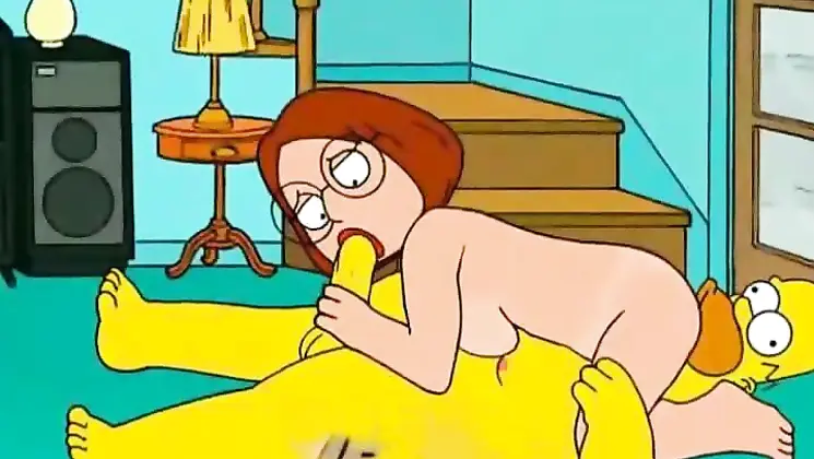 Griffins and Simpsons cheating whores