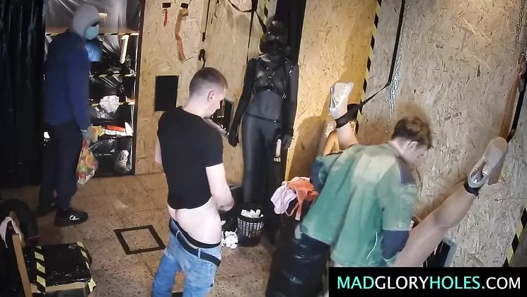 Big Tits MILF GangBanged And Eating Cum