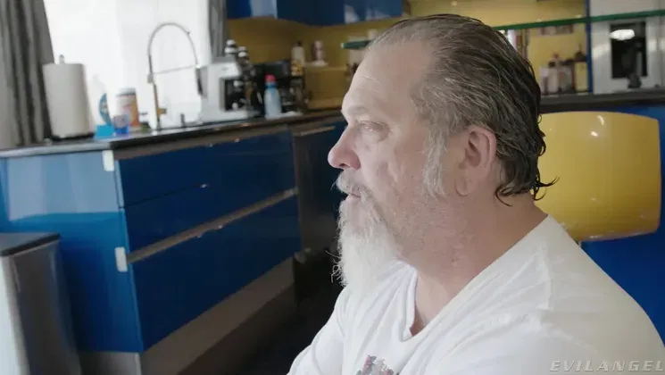 Interracial threesome with Katrina Jade & Izzy Lush: A naughty Izzy Lush gets double penetrated and facialized by Markus Dupree and Aub