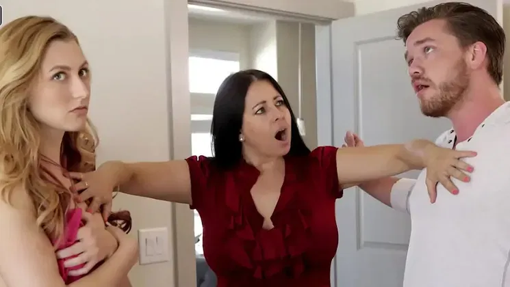 Alexa Grace and Kyle Mason share a room, and Alexa Grace gets a little naughty