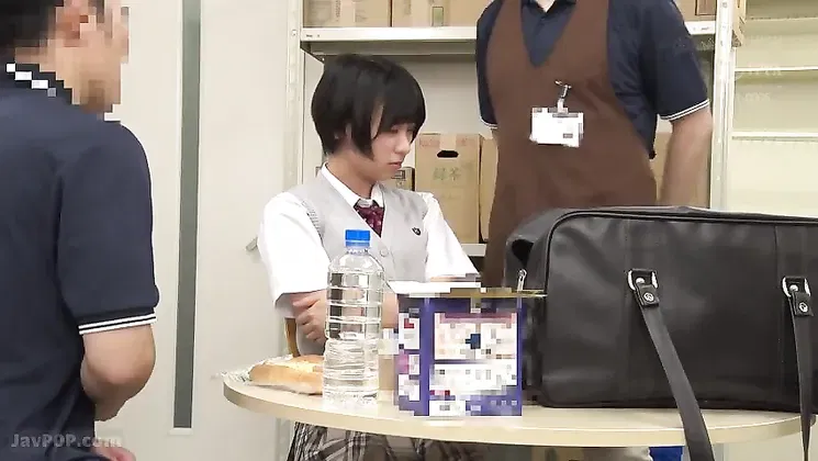 NHDTB-894 A Naive Female Student Was Falsely Accused Of Shoplifting By Store Staff Who Forced Her To Swallow After Ejaculating In Her Mouth