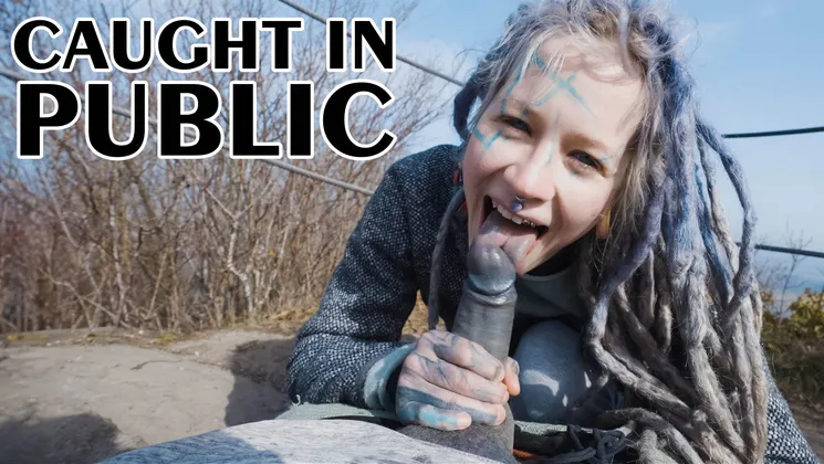 Caught While Having A Wild Public Sex