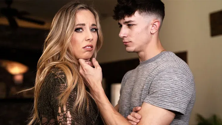 Tiny MILFs hairy pussy railed by stepbro