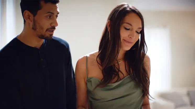 BBC stud bangs stepbros petite MILF wife