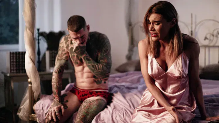 Angry Russian MILF punishes cheating BF